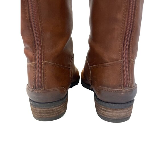 Sam Edelman Penny Whiskey Leather Tall Riding Boots - Picture 6 of 16
